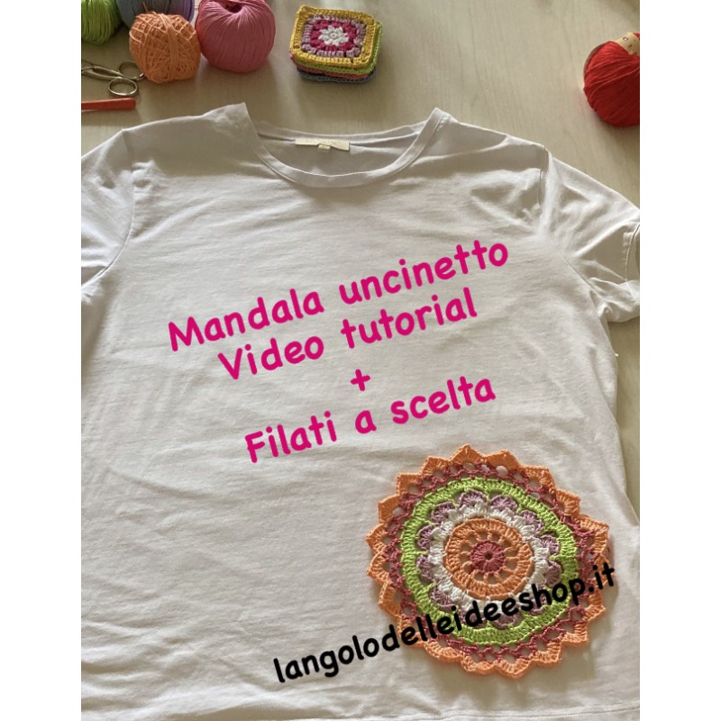 MANDALA UNCINETTO + VIDEO